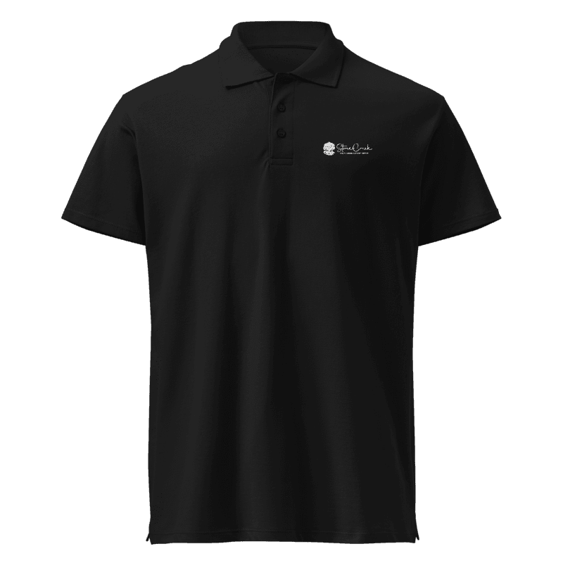 Stone Creek Performance Polo — Black